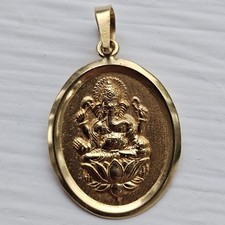22ct indian gold - gold, ganesha