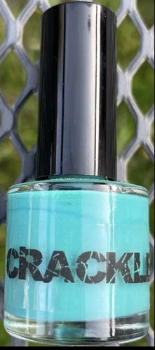 New 11ml aqua crackle - , nail