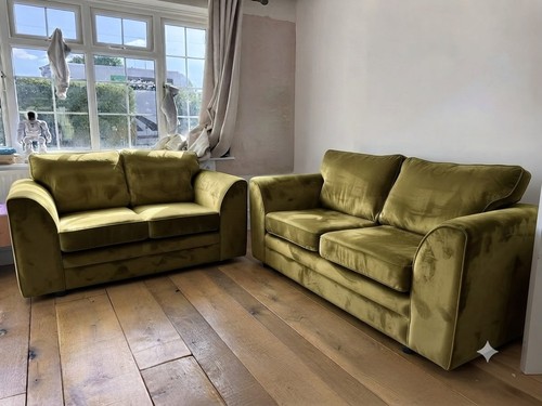 Seater olive colour plush - 3+,