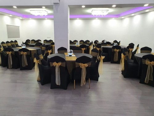 Used spandex wedding chair - spandex,