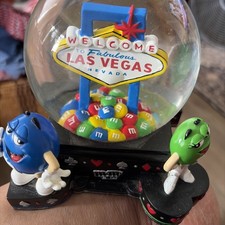 Las Vegas M and M Snow Globe