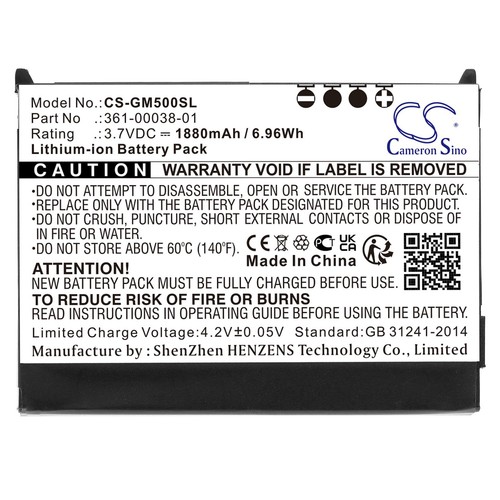 Battery compatible with garmin - battery,