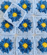 New 10 Crochet Granny Squares