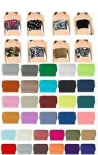 New Ladies Plain Boob Tube