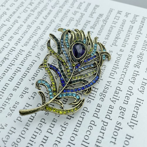 Vintage peacock feather - vintage,