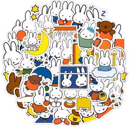 New 60pcs miffy cartoon - new,