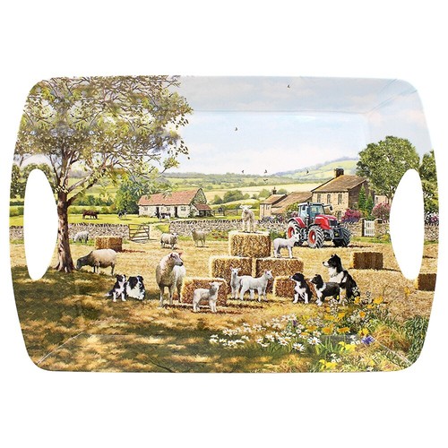 Large melamine dinner serving - melamine,