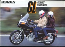 Honda GL500DX Silver Wing (82-84) Fold-Out Poster Sales Brochure GL 500 DX FB79