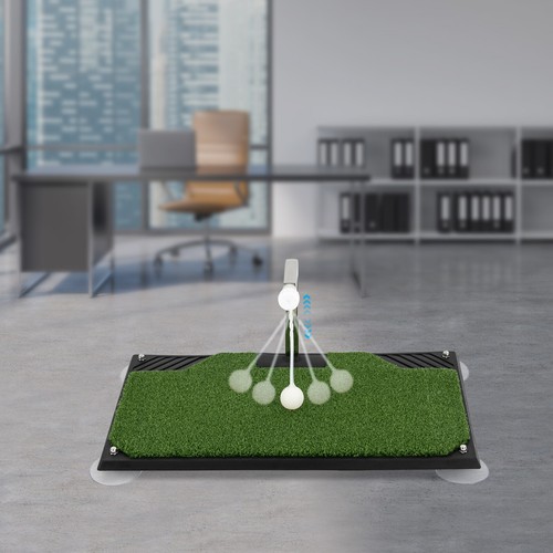 Indoor home golf swing trainer - indoor,
