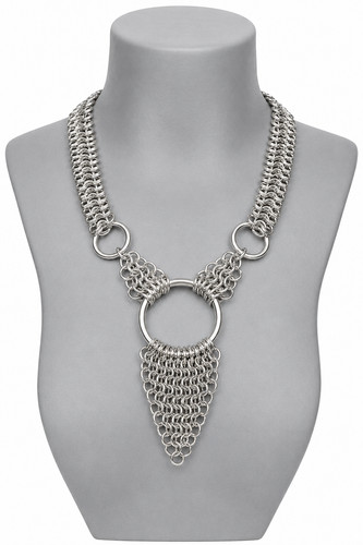 Handmade aluminum chainmail - aluminum,