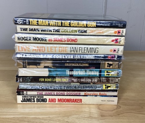 Vintage james bond book set - vintage, 11