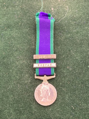 General service medal - service, south