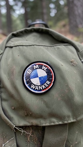 Funny wanker iron - wanker, iron-on