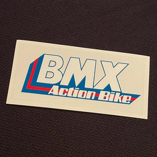 Bmx action bike decal - bike,