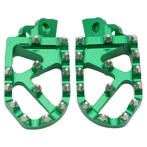 Green foot pegs footrests for - pegs,