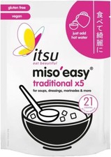 Itsu  Miso'easy Traditional Instant Miso Paste 105g (5x21g Sachets)