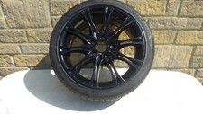 BMW E46 MV2 18" front alloy wheel re furbished in black 3 series genuine