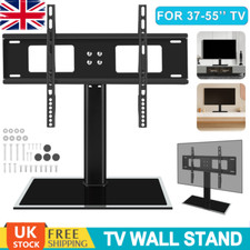Universal Table Top TV Pedestal Stand Base fit 37"-55" for LED LCD Plasma TV