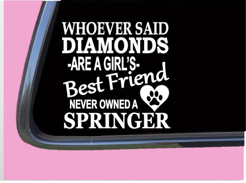 Springer spaniel diamonds - springer,