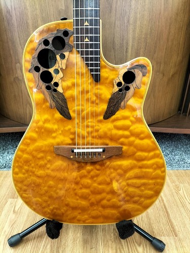 Ovation nns778 7qm used - nns778-7qm, maple