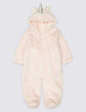  M&S Pink Faux Fur Lined
