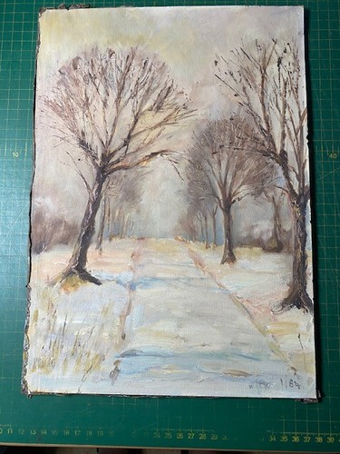 Original painting winter - original, painting,