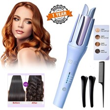 Professional Automatic Hair Curler Curling Iron Wavy Rotating LCD Ceramic Waver