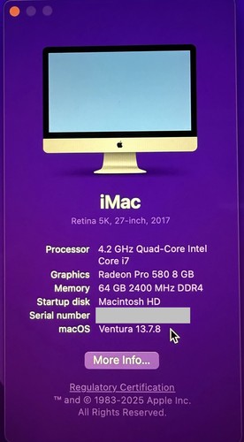 Apple imac retina 2017 - apple, 5k