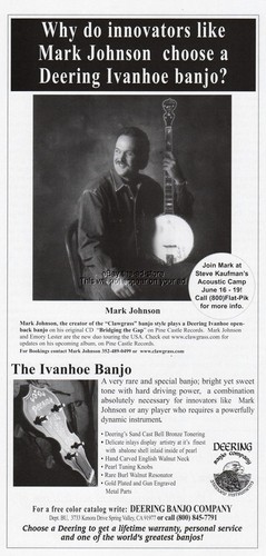 2002 deering banjo spring - 2002,