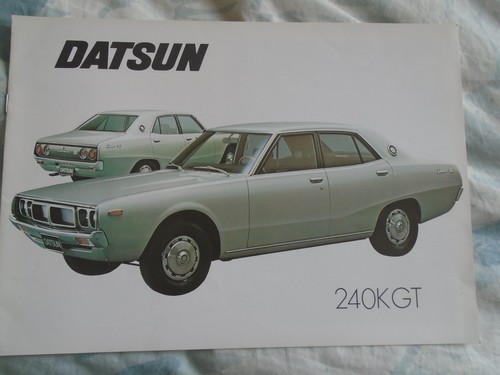 Datsun 240k brochure - datsun, gt