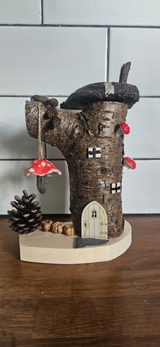 Hand made toadstool - made, fairy