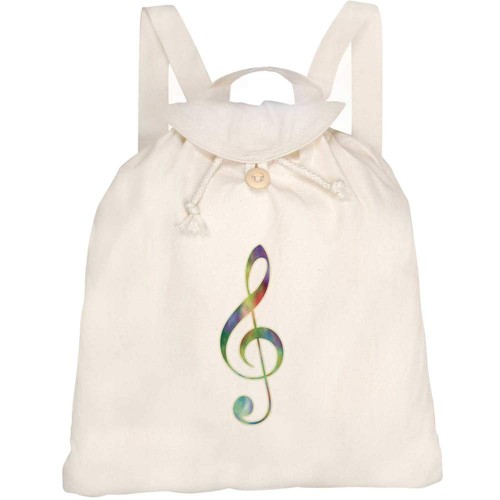 Tie dye treble - music, clef'