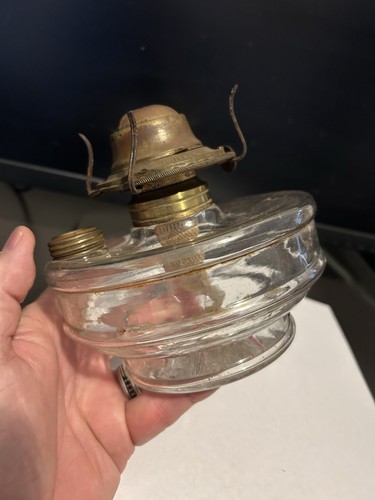 Antique hanging oil - oil, cast