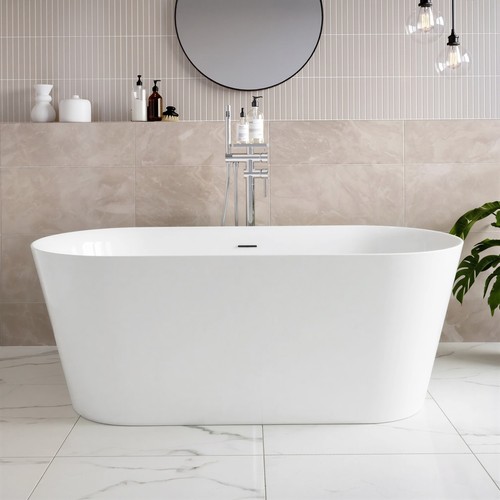 Freestanding double ended bath - double,