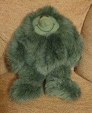 Muzzy Plush BBC Language Course 24cm The Green Monster Alien Character.