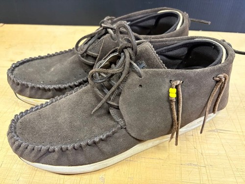 Visvim brown suede - brown, 9