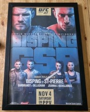 Ufc 217 Framed Poster A2 SIZE