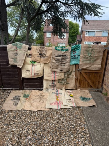 Coffee sacks random hessian - sacks,