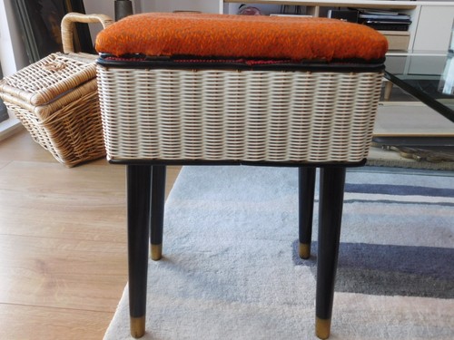 Vintage 1950s sewing box - vintage,
