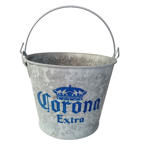 Corona beer bucket metal - corona,