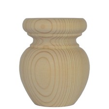 Large pine ball foot 83mm - pine,