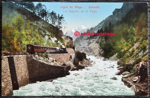 Ligne viege zermatt - ligne, du