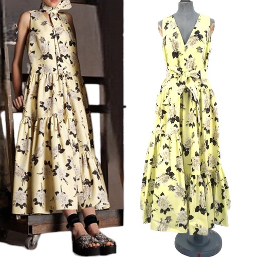 Erdem dress mimosa maxi midi - maxi,