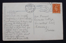 Victory Bells, Shanklin, Isle of Wight 1945 Slogan postmark on a Chine postcard