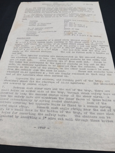 Ww2 british document - ww2, re