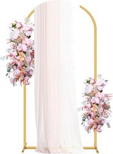 Large Wedding Arch Door Backdrop Stand Flower Display Frame Backdrop Metal Rack