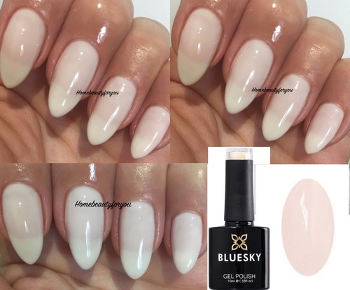 Bluesky gel nail - polish, ivory