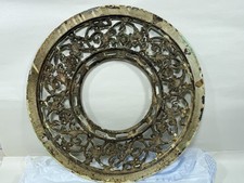 ANTIQUE CAST IRON ORNATE STOVE