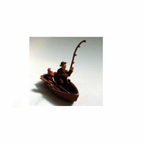 Painted rowing boat - rowing, &
