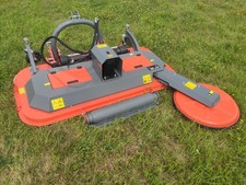 Tractor finishing mower with